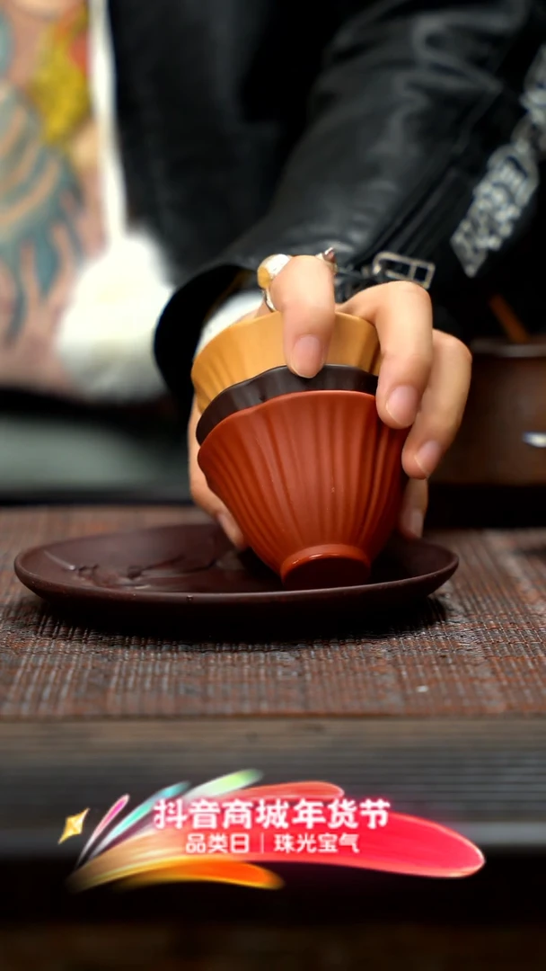 【闪购商品】紫砂茶壶紫砂三只杯子