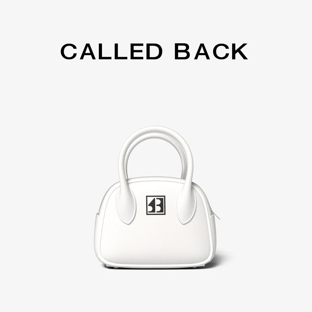 CALLED BACK经典拼色手提小众设计师女士小包包243009