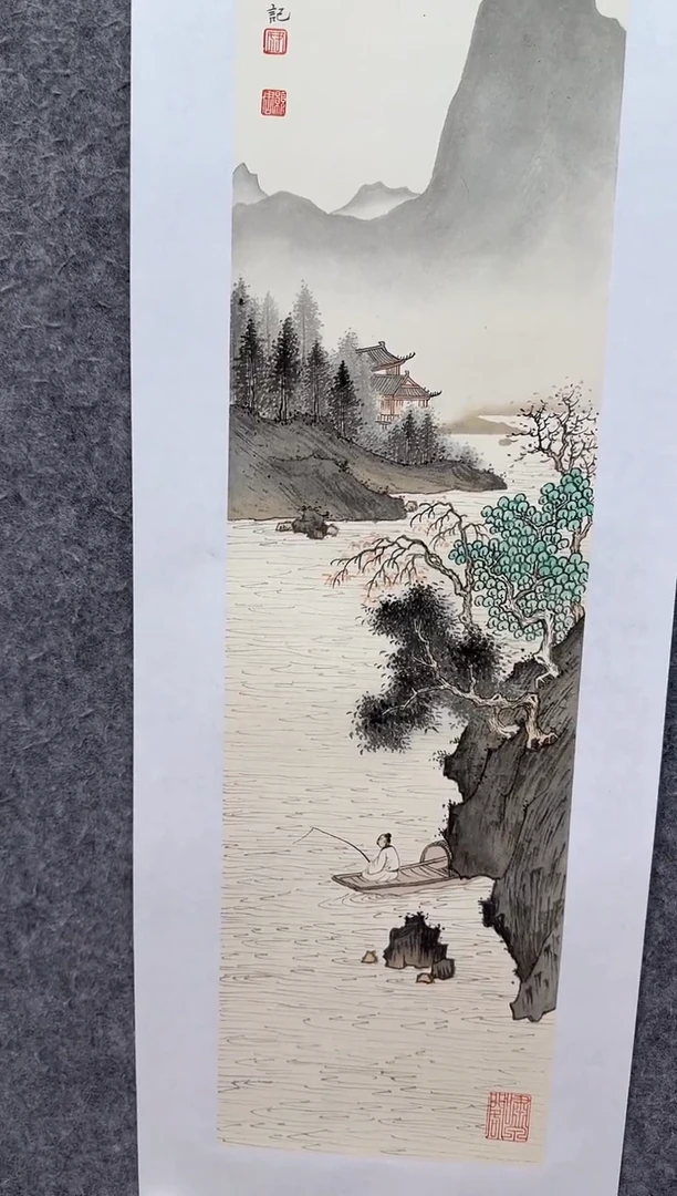 国画ST-YJZ山水绘画作品