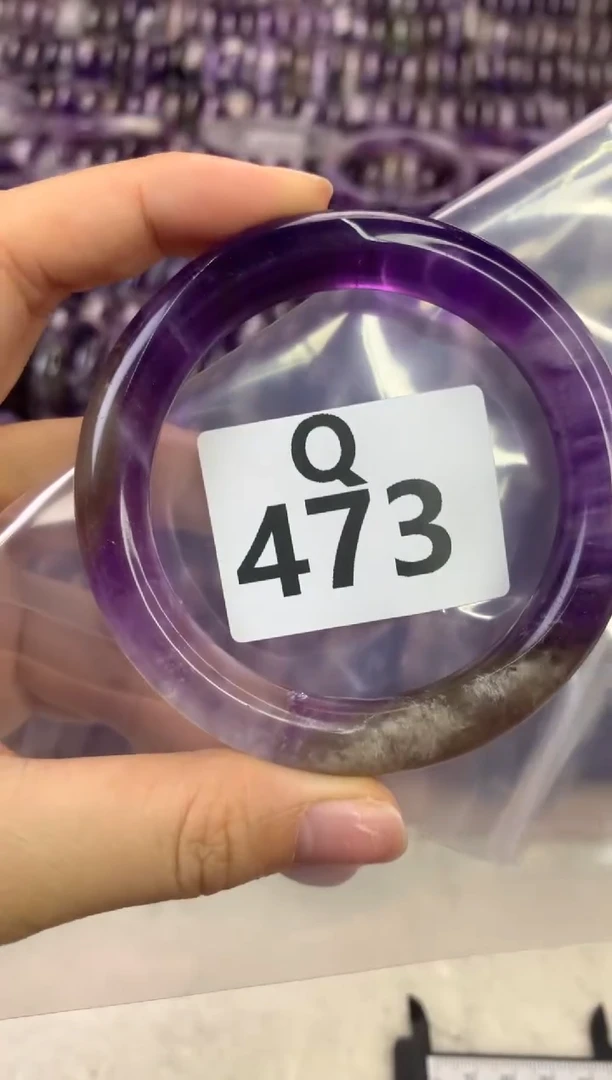 【闪购商品】水晶水晶手镯Q未镶嵌473-54