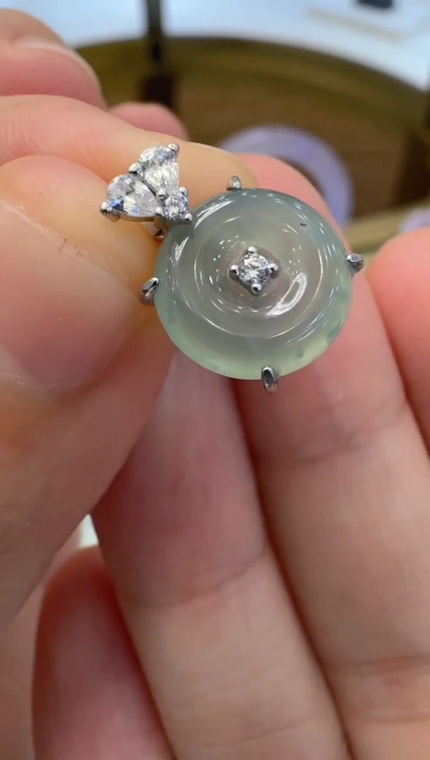 【闪购商品】翡翠吊坠(不含链)银S925镶嵌多样性团购发一件