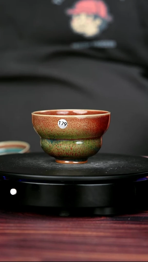 其他钧瓷179#盼龙窑一级品原矿钧瓷福禄杯