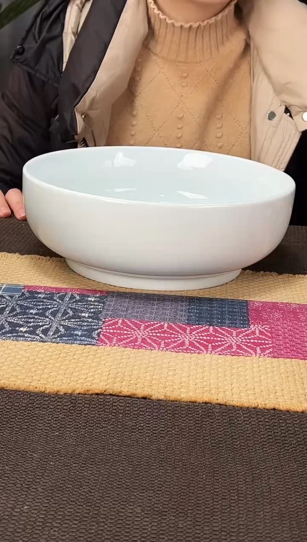 【闪购商品】碗明舟玉青10寸富贵碗