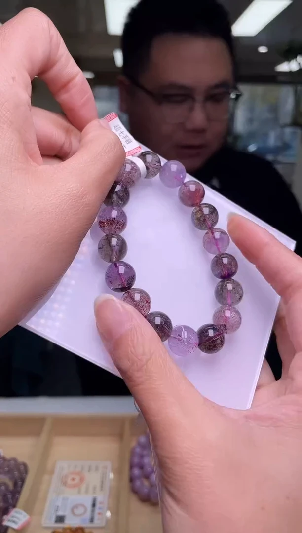 未镶嵌手链水晶12±/x-728【超七