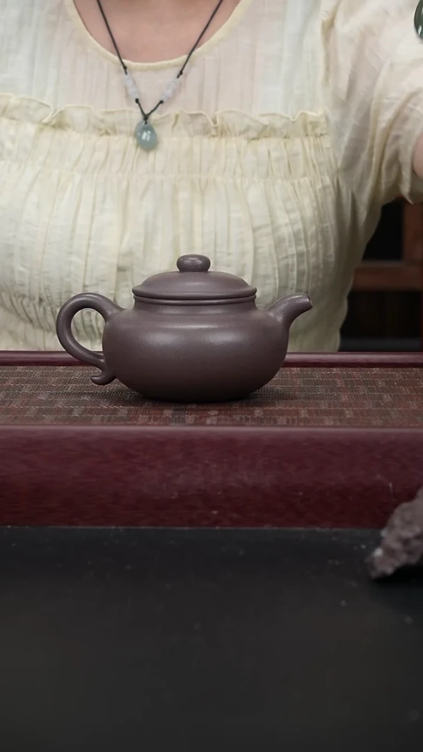 茶壶紫砂满砂天青仿古