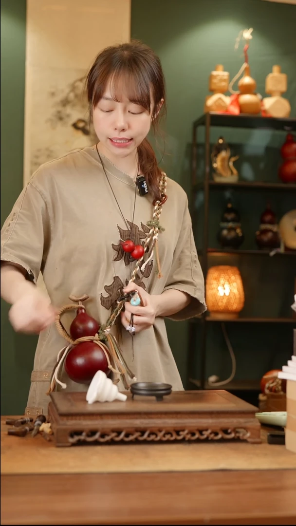 393号精品天然大漆酒葫芦一物一拍~