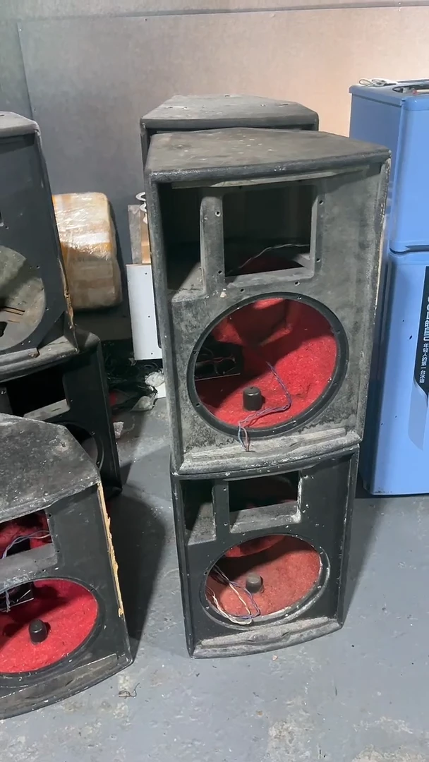 不包邮  一对音箱空箱  音响配件 运费到付