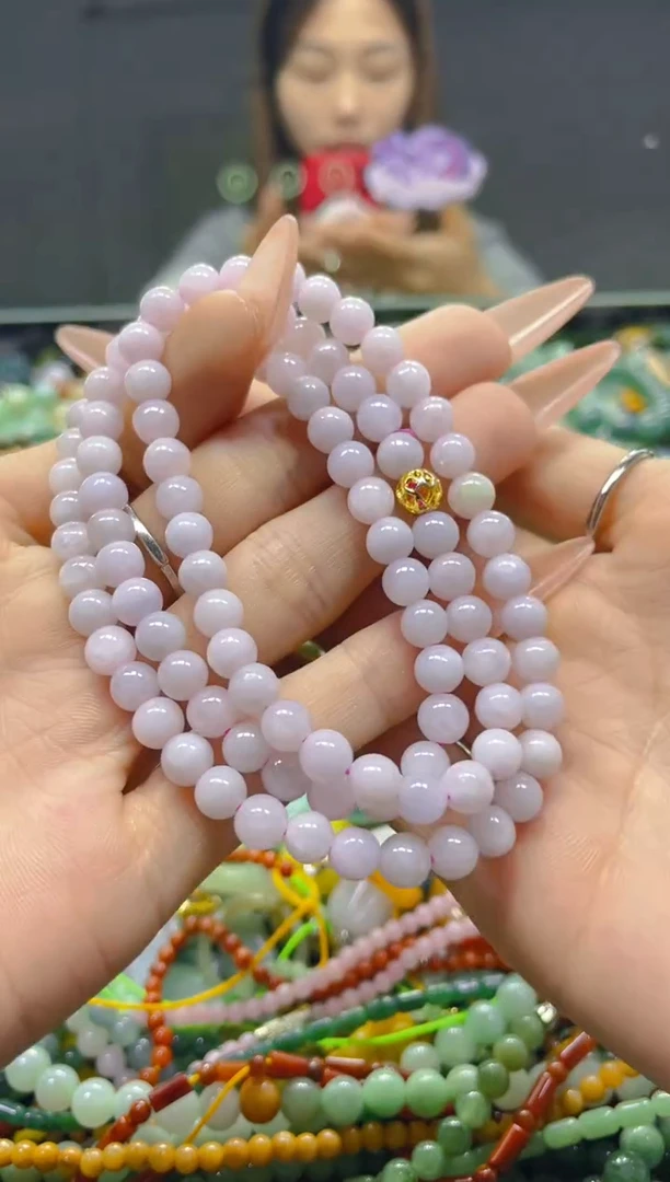 颈饰未镶嵌翡翠5MM