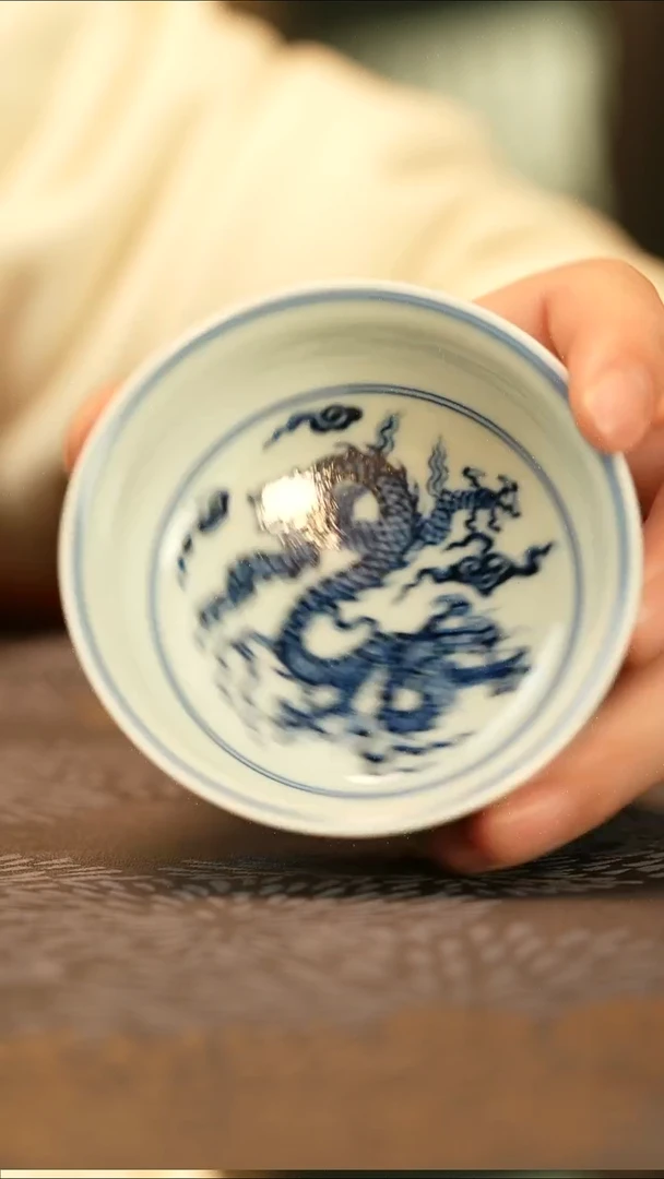 中式垂虹慕古三龙纹炉式