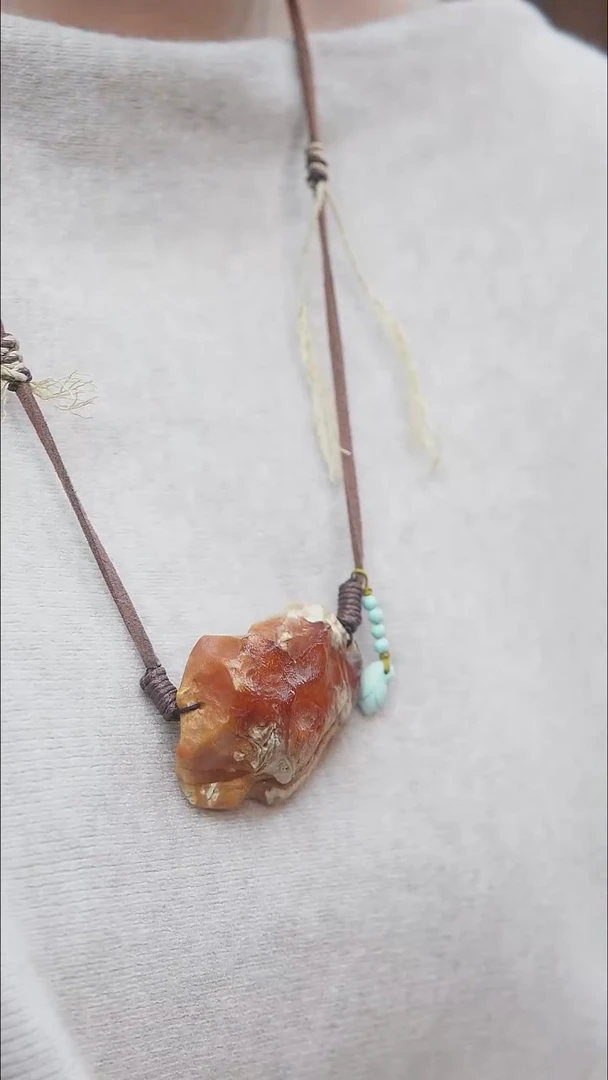 裸石蜜蜡未镶嵌*蜜蜡毛衣链*蜜蜡吊坠*蜜蜡锁骨链*长短可调节