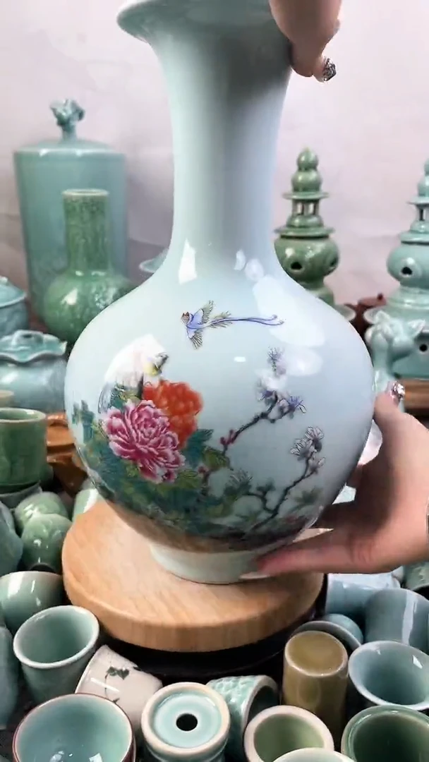 特价福利 微瑕 慧仙青瓷