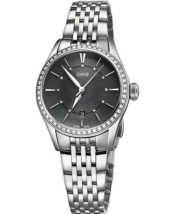 全新未使用 Oris/豪利时 文化系列/公价23800/表径28mm 全套女表