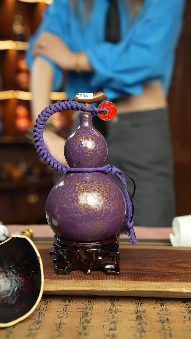 +36号650ml左右非遗大漆酒葫芦