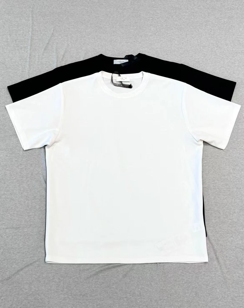 Y01马户款欧版潮流黑白短袖T恤夏季百搭微宽松