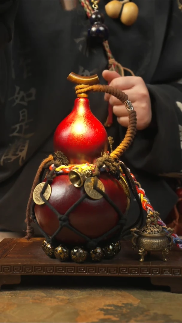 484大漆一物一拍记葫堂出品【不带手串】