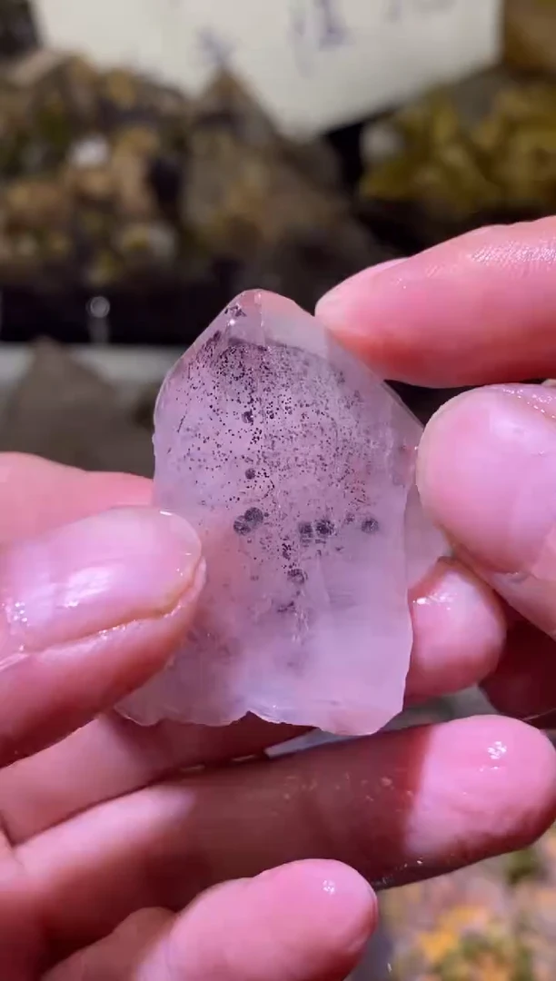 未镶嵌珠宝半成品水晶36号四川美姑超七花园水晶