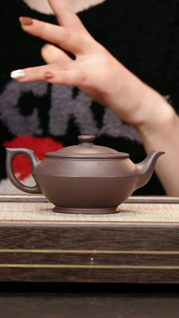 茶壶紫砂原矿四号井底槽清 汉云壶200cc