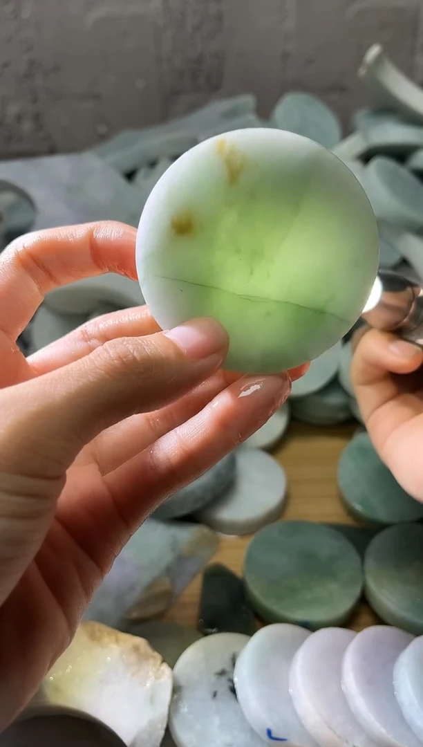 裸石翡翠翡翠a货正品玉石古陈235