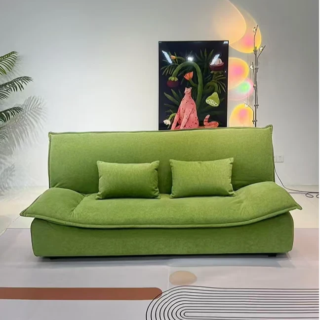 可折叠多功能帆船沙发床一体两用小户型客厅懒人沙发意式极简