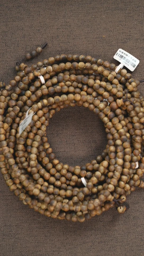 手串沉香醇化一年奇楠老料108颗0.67念珠12g+多样性发其一