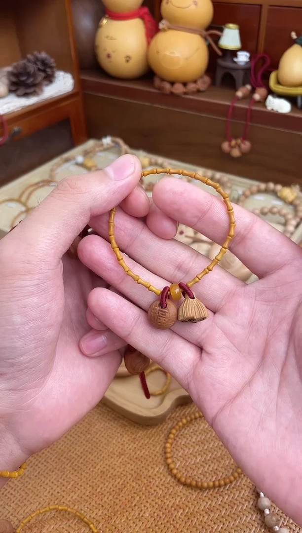 竹节手串一物一拍好运连连款