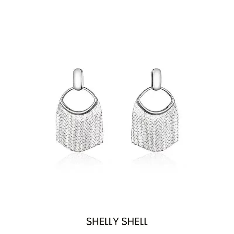 Shelly Shell 铜合金耳饰 麦穗耳钉 时尚潮流个性