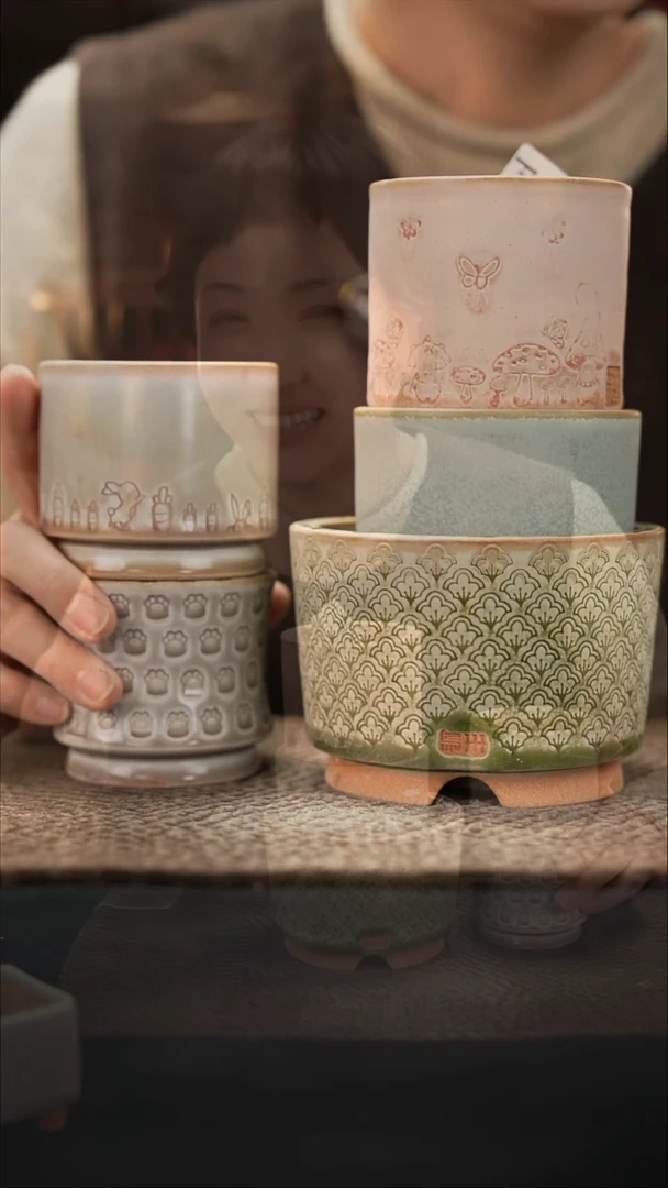 口径花盆-12-07-414一组5个特*