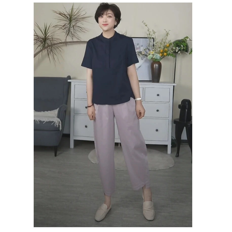 【U.M】梨形显瘦神裤天丝棉休闲奶奶裤