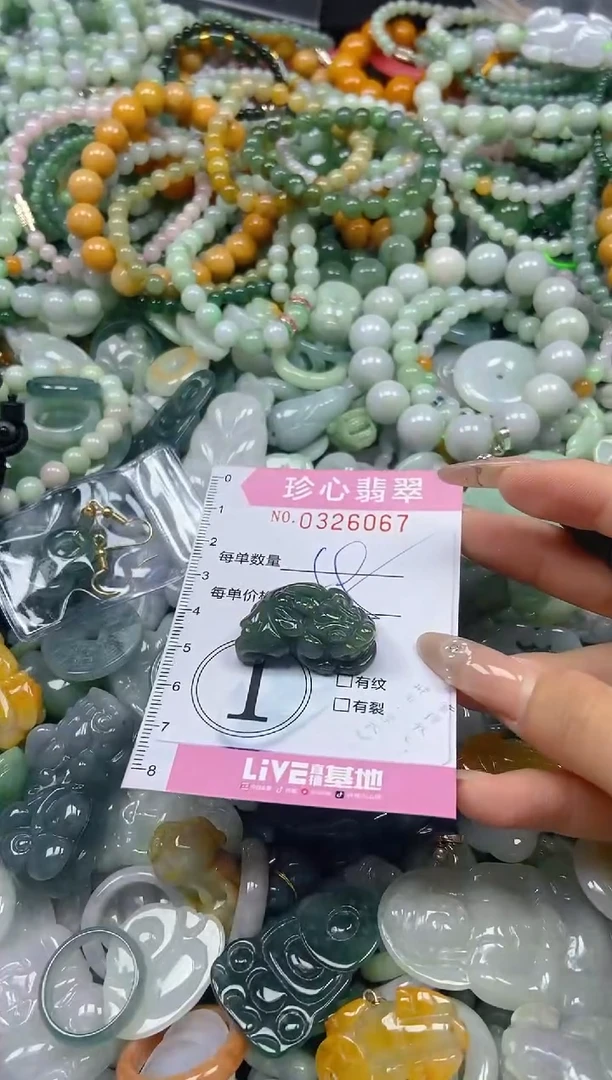 颈饰未镶嵌翡翠闪购0326067