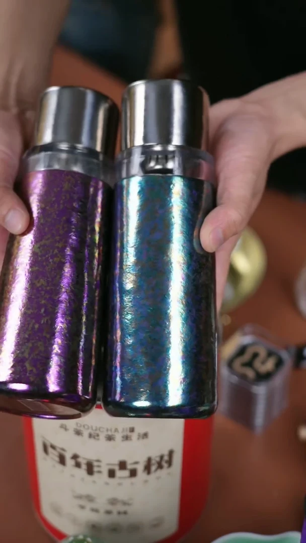 1辉哥粉丝福利 纯钛冷泡瓶颜色随机+古树