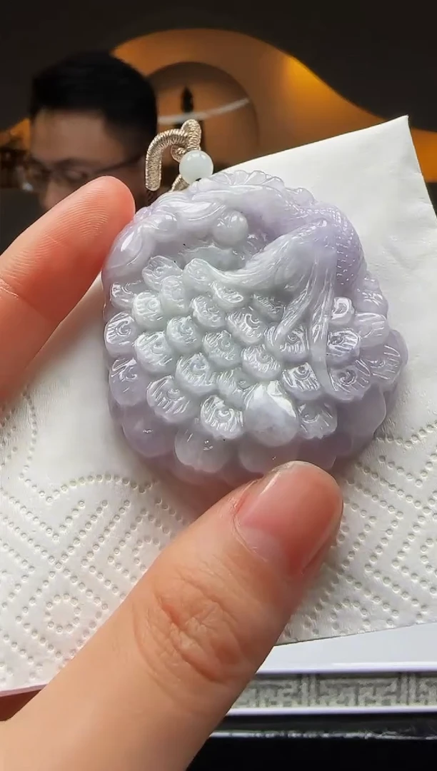 【闪购商品】翡翠颈饰未镶嵌Q04653翡翠毛货