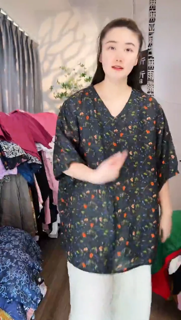 亚麻汉麻苎麻大码女装。