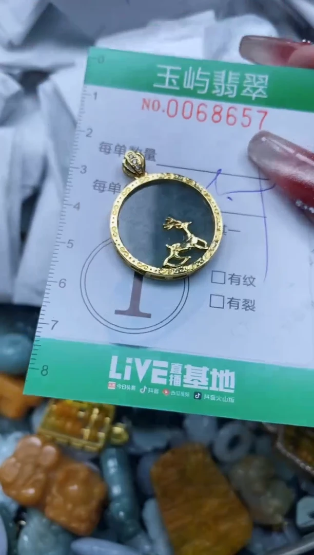 【闪购商品】翡翠颈饰未镶嵌闪购0068657