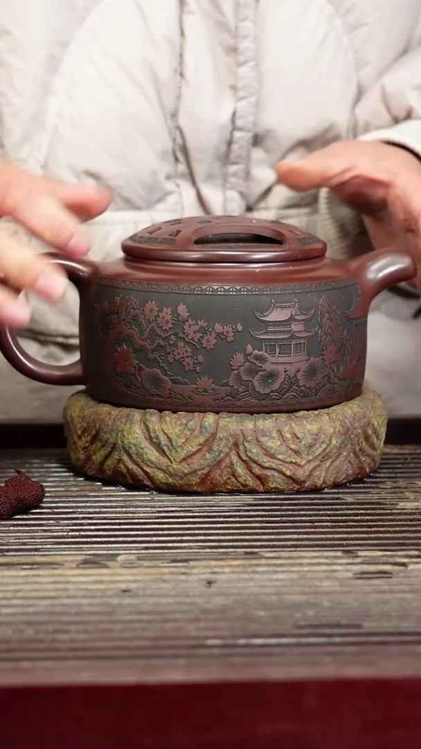 宜兴原矿紫砂壶茶壶650C