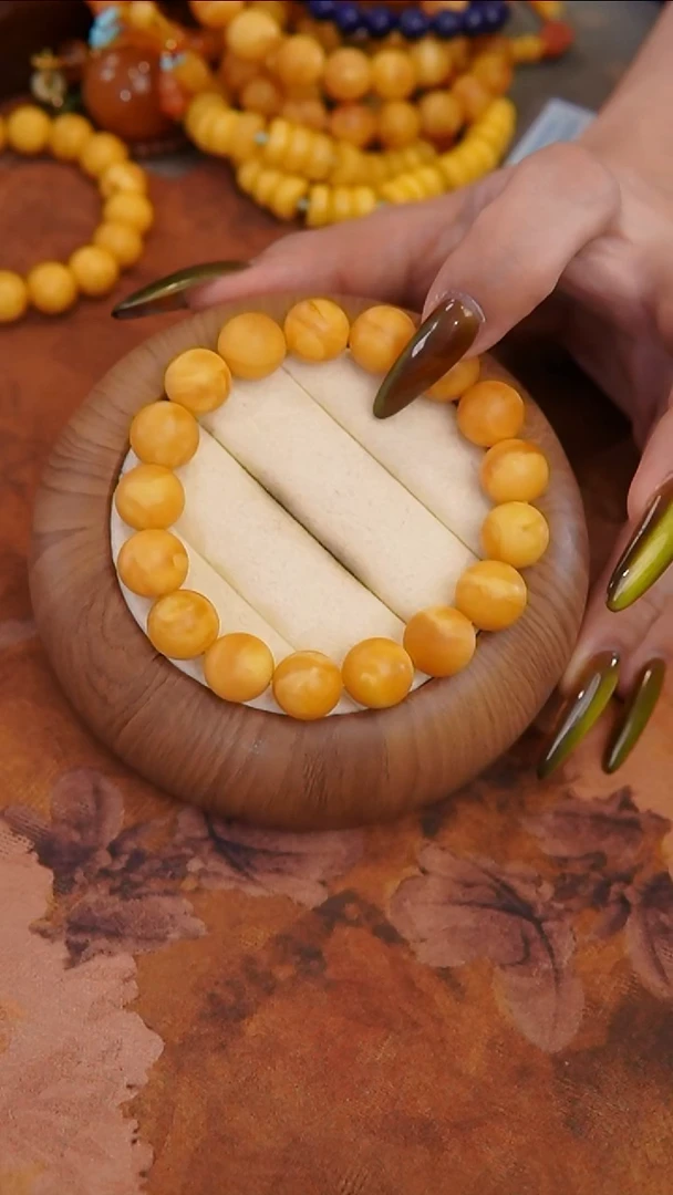 手链琥珀未镶嵌手串