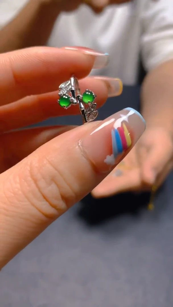 【闪购商品】翡翠未镶嵌戒指0649152727/多样性发一