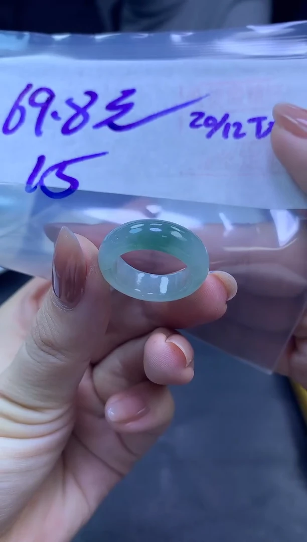 未镶嵌定制翡翠全14戒圈15#69.8元多样性拍一发一毛货需抛光