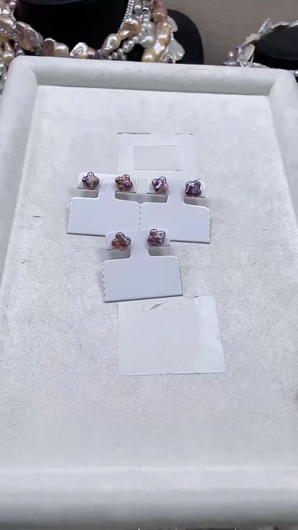 未镶嵌耳饰淡水珍珠【纯恬饰品】（多样性发货发一）
