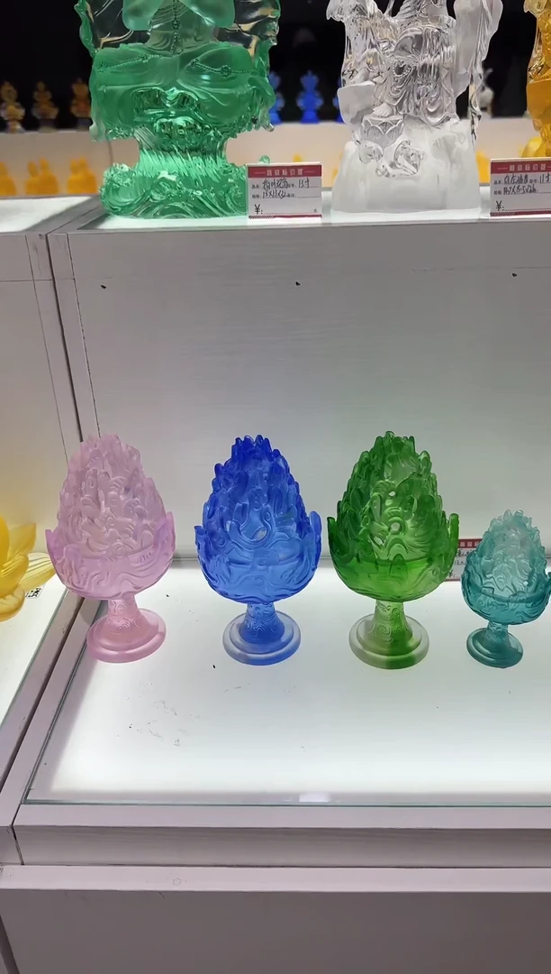 手工艺品琉璃博山炉大号