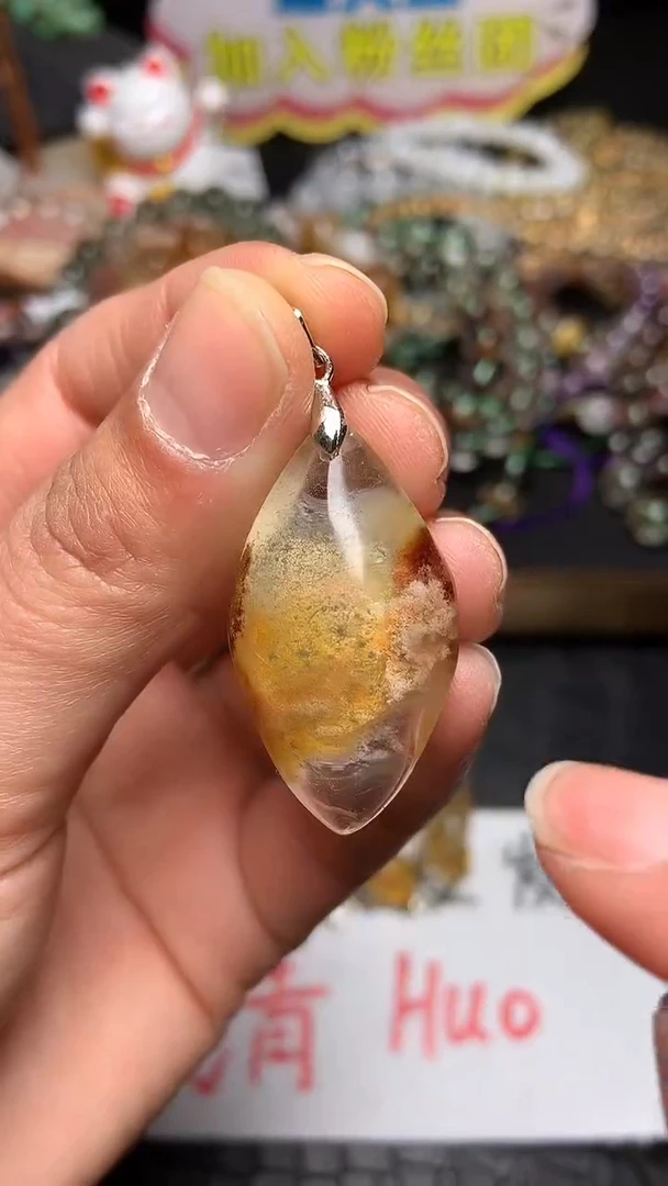 【闪购商品】水晶吊坠(赠链)未镶嵌31