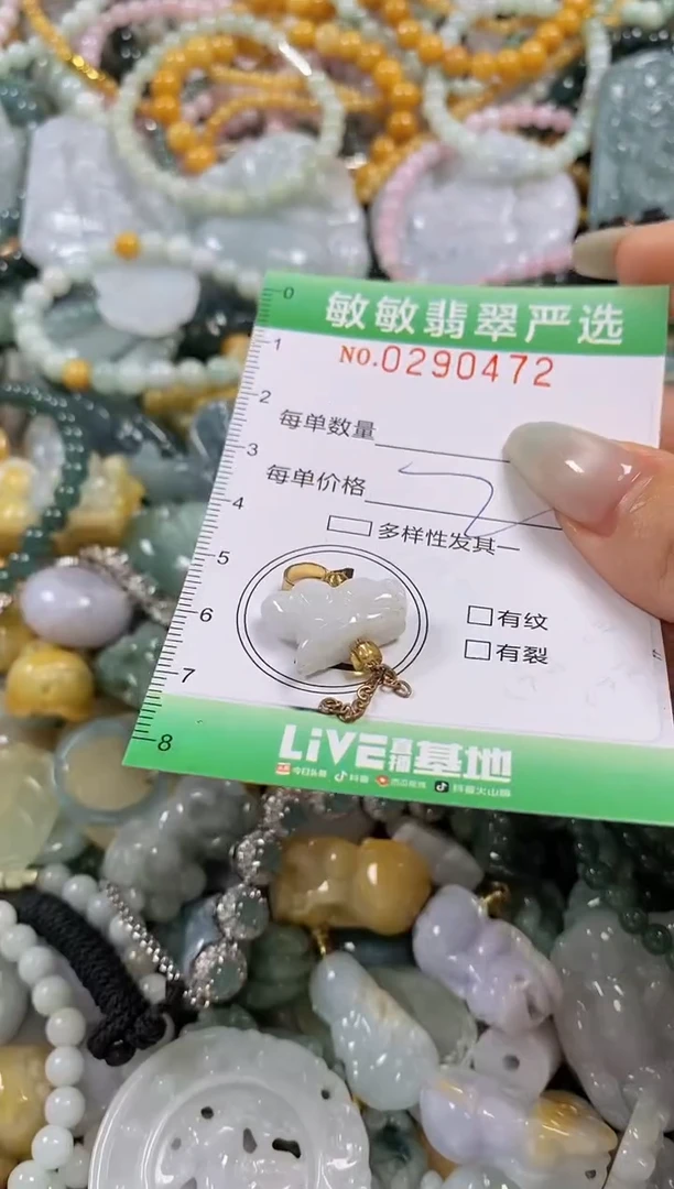 翡翠未镶嵌颈饰闪购0290472