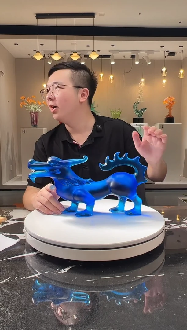 摆件巴比特美学 龙马摆件