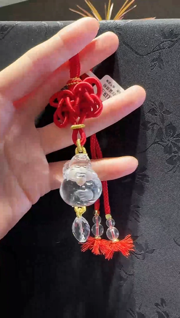 未镶嵌手绳水晶财神款