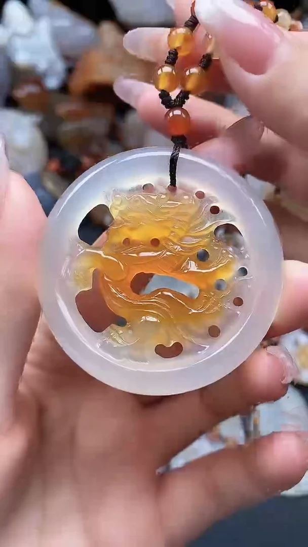 【闪购商品】玛瑙/玉髓颈饰未镶嵌dd