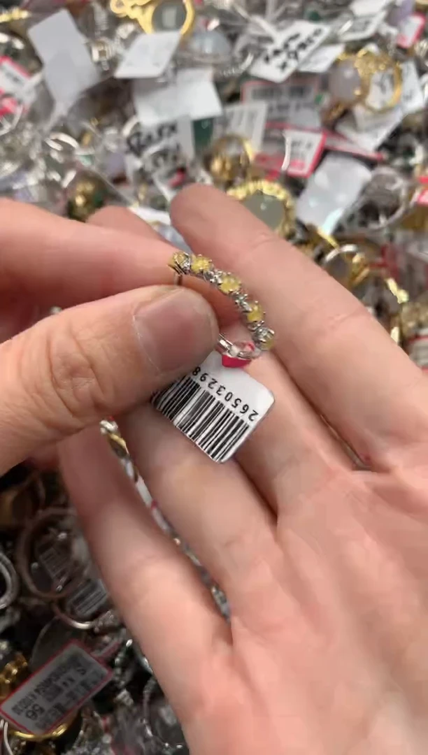 银S925镶嵌戒指翡翠444  3