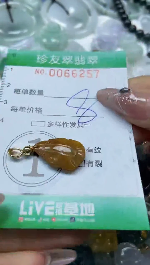 【闪购商品】翡翠颈饰未镶嵌闪购0066257