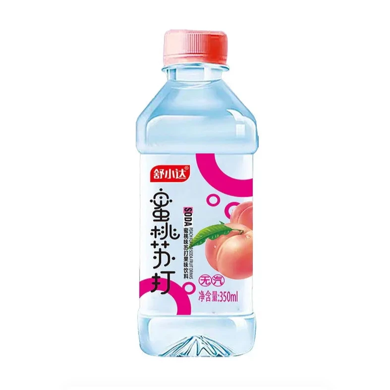 【临期 特价处理】舒小达苏打水350ml/24瓶无气健康的果味饮料