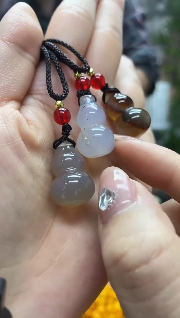 未镶嵌颈饰玛瑙/玉髓多样性发货 拍一发一