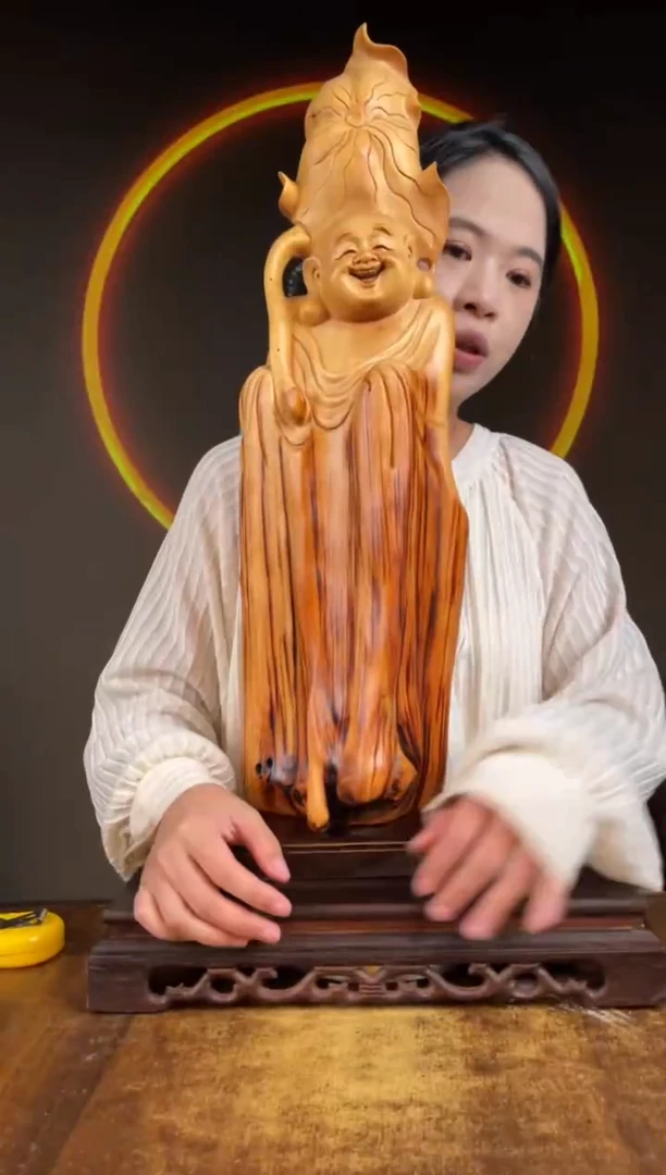 柏木（崖柏）手工摆件,先抢先得! 编号:284