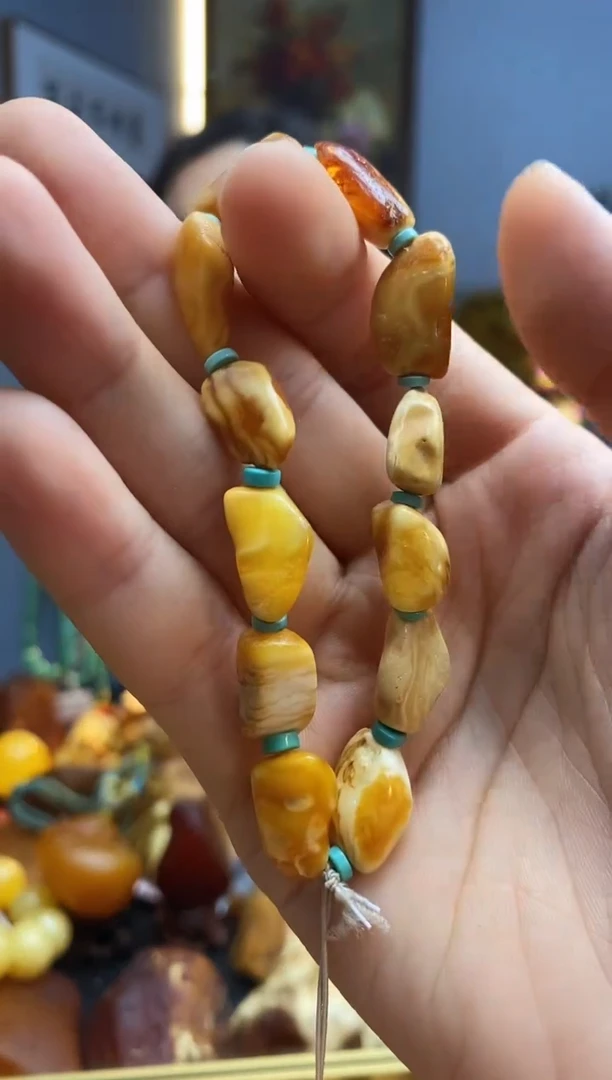 未镶嵌琥珀手串手串